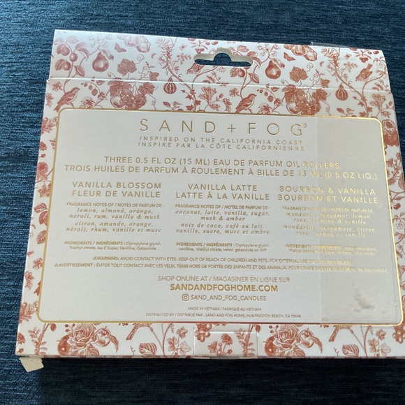 Sand + Fog Eau de Parfum Oil Discovery Set Vanilla - Picture 2 of 2
